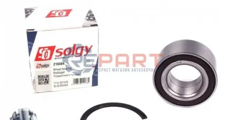 Підшипник маточини (передньої) Renault Megane II (42x77x39) (к-кт) Solgy 216084 Купити в Україні