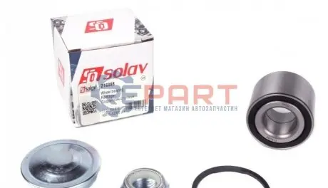 Підшипник маточини (задньої) Renault Kangoo 08-/Scenic 09- (30x62x48) (к-кт) Solgy 216088 Купити в Україні