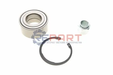 Підшипник маточини (передньої) Citroen C3/Peugeot 207/208 02- (37x72x33) (+ABS) (к-кт) Solgy 216177