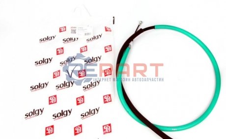 Трос ручника (задний) Fiat Scudo 07- (1614/1468mm) Solgy 219004