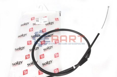 Трос ручника (задний) MB Sprinter 208-319 CDI/VW Crafter 06- (1666/1407mm) Solgy 219007
