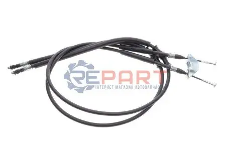 Трос ручника Opel Combo 01- (дискові гальма) (1582/1407mm) (к-кт) Solgy 219063 Купити в Україні