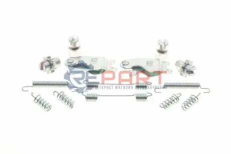 Ремкомплект колодок ручника MB Sprinter/VW Crafter 06- (комплект L+R + пружинки) Solgy 223007 Купити в Україні