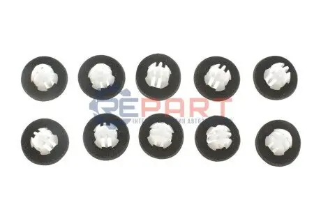 Фото Кліпса кріплення молдингів (к-кт 10шт.) MB C-class (W204)/E-class (W211) Solgy (303039) изображение 1