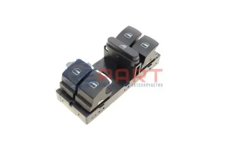 Кнопка склопідіймача (L) VW Passat/Golf/Jetta 05- (блок) Solgy 401037 Купити в Україні
