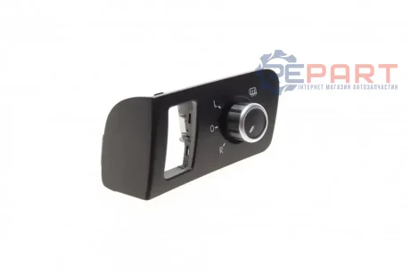 Блок управління дзеркалом VW Caddy III 03-15 (чорний/хром) Solgy 401054