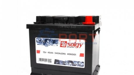 Стартерная батарея (аккумулятор) Solgy 406001