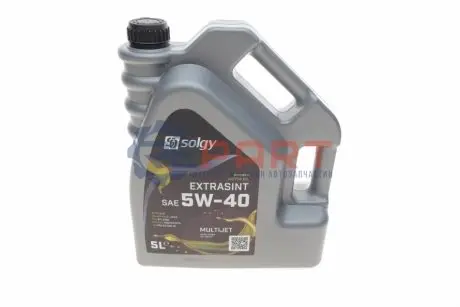 Масло 5W40 EXTRASINT MULTIJET (5L) (RN 0720/MB226.51/API SN/CF/ACEA C4) Solgy 504010 Купить в Украине