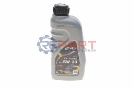 Олива 5W30 EXTRASINT C4 LS (1L) (RN 0720/MB226.51/API SN/CF/ACEA C4 сумісний A3/B4) Solgy 504029