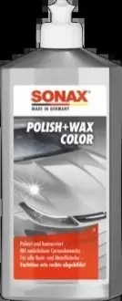 Поліроль з воском кольоровий сірий, 500 мл, NanoPro, SONAX 296300