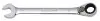 (EN) Ratchet combination wrench 12-кутна / HEX 9 мм, тип: пряме, довжина: 143 мм SONIC (4170209) зображення 1