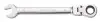 (EN) Ratchet combination wrench 12-кутна / HEX 15 мм, тип: (EN) bent, довжина: 198,6 мм SONIC (4170315) зображення 1