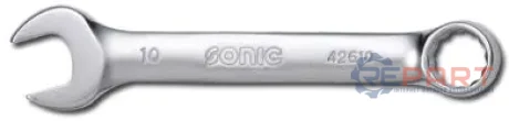 Комбінаційний ключ 12-кутна / HEX 13 мм, тип: пряме, довжина: 108 мм, 1 шт SONIC 42613