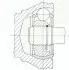 ШРКШ (зовнішній) Chevrolet Aveo 1.4i 08- (22x22x52x47T) (+ABS) SPIDAN (303900) зображення 2