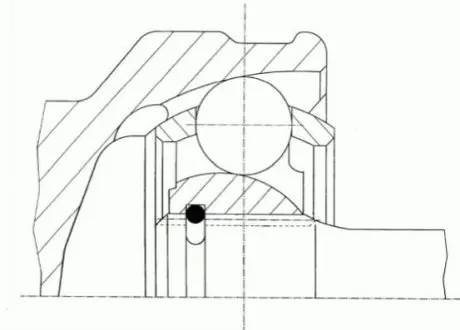 Шарнір приводного валу зовнішній Лів/Прав (28z/27z/65мм, (EN) OE Technology UF / TPE 50°) VW AMAROK 2.0D/3.0D 09.10 SPIDAN 36066 Купити в Україні