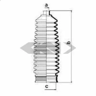Фото Пыльник рулевого механизма SPIDAN (83743) изображение 1