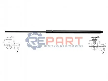 Амортизатори капота/багажника STARLINE 33.16.806 Купити в Україні