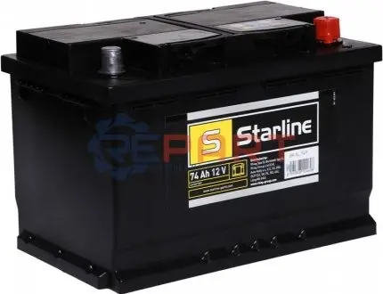 Акумулятор 74AH/680A +P 12V 278X175X190 STARLINE BA SL 74P Купити в Україні