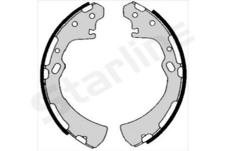 Тормозные колодки барабанные STARLINE BC 05700