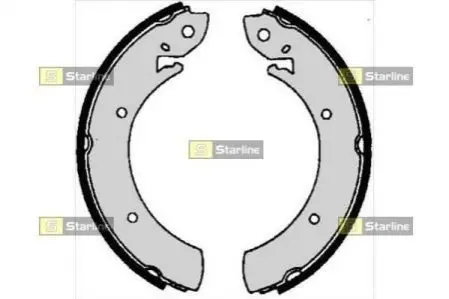 Фото Гальмівні колодки STARLINE (BC 06070) зображення 1