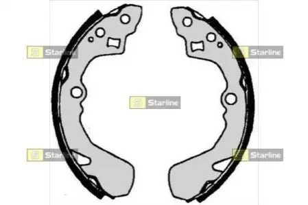 Фото Гальмівні колодки STARLINE (BC 06430) зображення 1