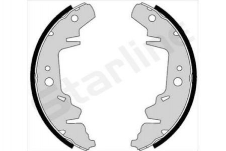 Тормозные колодки барабанные STARLINE BC 07280