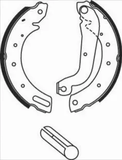 Фото 1 — Гальмівні колодки STARLINE (BC 07640) Фото Гальмівні колодки STARLINE (BC 07640) зображення 1