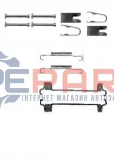 Фото Комплектуючі гальмівних колодок STARLINE (BCPR49) зображення 1