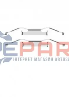 Фото 1 — Комплектуючі гальмівних колодок STARLINE (BDPR33) Фото Комплектуючі гальмівних колодок STARLINE (BDPR33) зображення 1