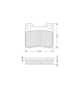 Фото Автозапчасть STARLINE (BDS169) изображение 1