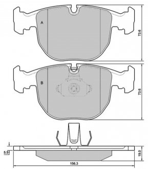 Гальмівні колодки дискові STARLINE BD S384