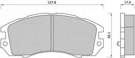 Автозапчастина STARLINE BDS388