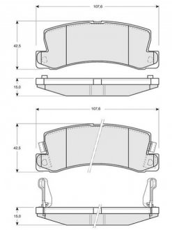 Автозапчасть STARLINE BDS425