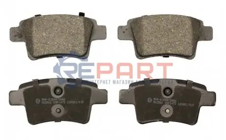 Фото 1 — Колодки тормозные дисковые, к-кт. STARLINE (BD S854P) Фото Колодки тормозные дисковые, к-кт. STARLINE (BD S854P) зображення 1