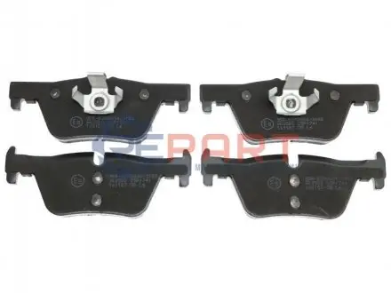 Фото 1 — Гальмівні колодки (набір) STARLINE (BD S863P) Фото Гальмівні колодки (набір) STARLINE (BD S863P) зображення 1