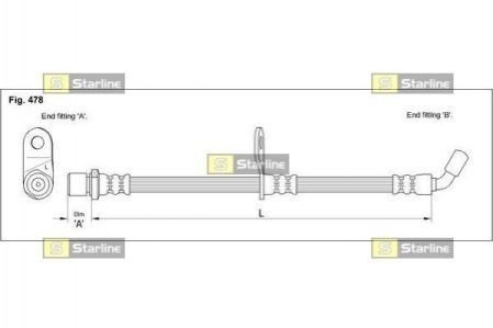 Автозапчасть STARLINE HAST1153