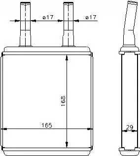 Радіатор опалення STARLINE HY6061 Купити в Україні