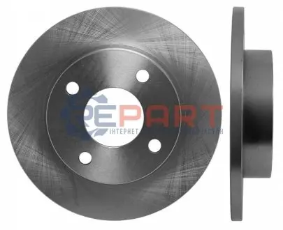 Фото 1 — Гальмівні диски STARLINE (PB 1387) Фото Гальмівні диски STARLINE (PB 1387) зображення 1