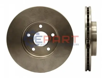 Гальмівний диск (Відвантажується по 2 шт. Ціна вказана за 1 шт.) STARLINE PB 2959 Купити в Україні