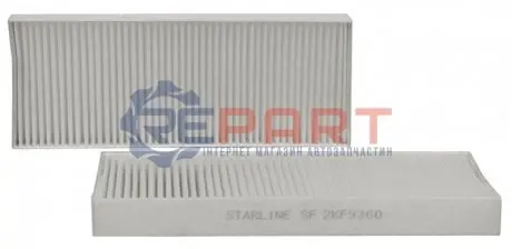 Фото Фільтр повітря (салону) STARLINE (SF 2KF9360) зображення 1