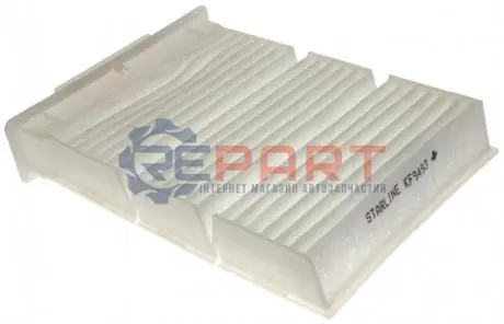 Фото Фільтр салону Citroen C1 05-14/Peugeot 107 05-/Toyota Aygo 1.0 i/1.4 HDi 05- STARLINE (SF KF9493) зображення 1