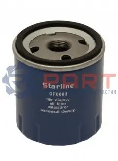 Фото 1 — Масляний фільтр STARLINE (SF OF0003) Фото Масляний фільтр STARLINE (SF OF0003) зображення 1