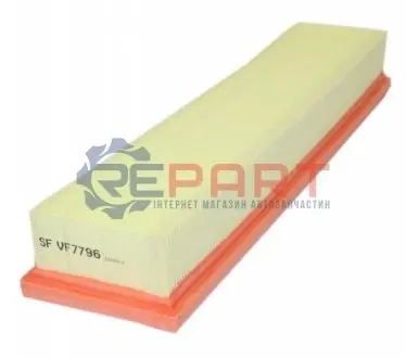 Фото 1 — Фільтр повітряний STARLINE (SF VF7796) Фото Фільтр повітряний STARLINE (SF VF7796) зображення 1