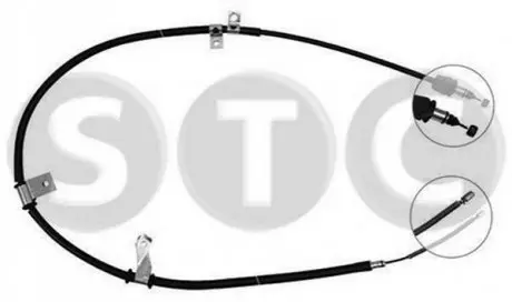 Трос ручника STC T481998 Купити в Україні