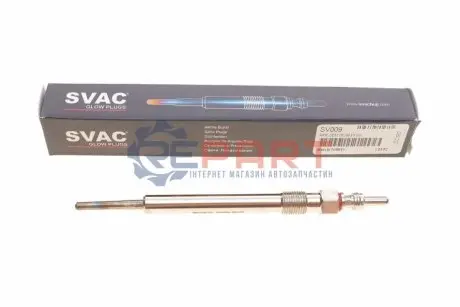 Свічка розжарювання VW T5/Caddy 1.6-2.0 TDI 10- Svac SV009 Купити в Україні