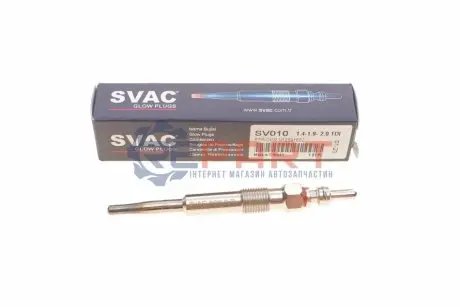 Свічка розжарювання VW T5/Caddy III 1.9TDI/Crafter (5V) Svac SV010 Купити в Україні