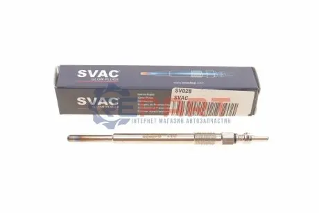 Свічка розжарювання Citroen Berlingo/Fiat Scudo/Peugeot Partner 1.6HDi 07- Svac SV028 Купити в Україні