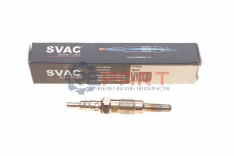 Свічка розжарювання Fiat Doblo 1.9D (11V) (M12x1.25) Svac SV039 Купити в Україні
