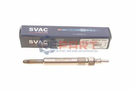 Свічка розжарювання MB C-class (W202)/E-class (W124) 2.0-3.0TD 93-01 (11.5V) Svac SV098 Купити в Україні