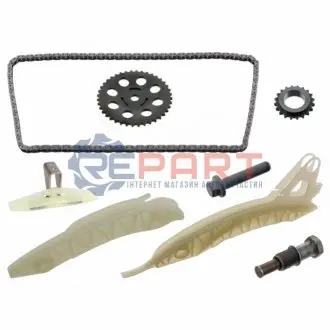 Комплект ГРМ (ланцюг + шестерня) MINI (R56), (R57), (R58), (R59), CLUBMAN (R55) 1.6 10.06-05.15 SWAG 11948388